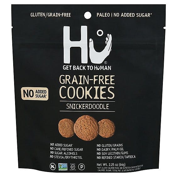 Is it Corn Free? Hu Get Back To Human Grain-free Cookies Snickerdoodle