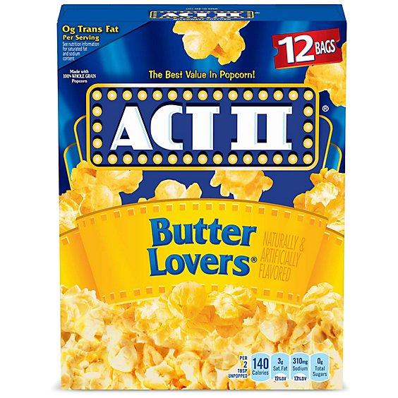 Is it Low FODMAP? Act Ii Butter Lovers Popcorn