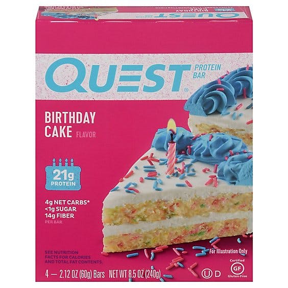 Is it Vegan? Quest Birthday Cake Protein Bar