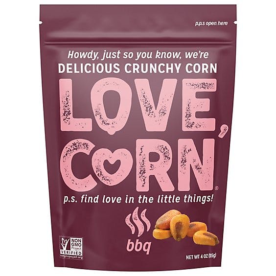 Is it Vegan? Love Corn Smoked Bbq Crunchy Corn Snack