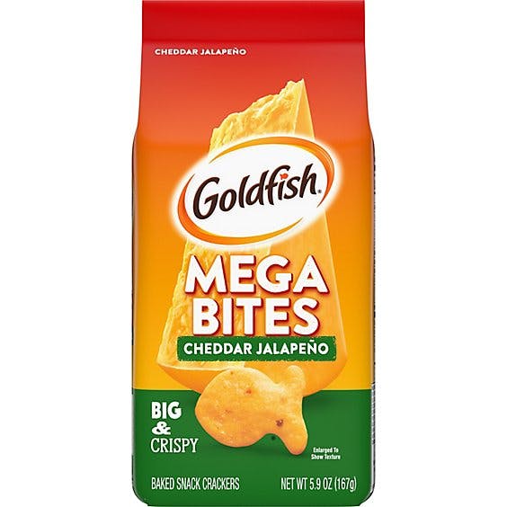 Is it Sesame Free? Goldfish Cheddar Jalapeño Mega Bites Baked Snack Crackers