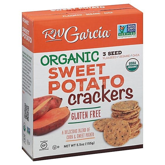 Is it Vegan? Rw Garcia Rw Garcia Crackers Sweet Potato Organic