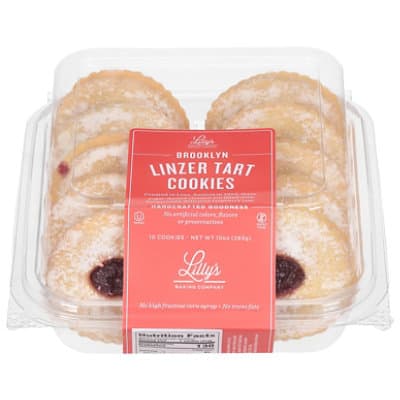 Tart Raspberry Linzer Lillys