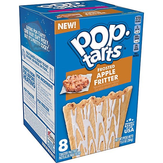 Is it Soy Free? Kellogg's Pop-tarts Frosted Apple Fritter Toaster Pastries