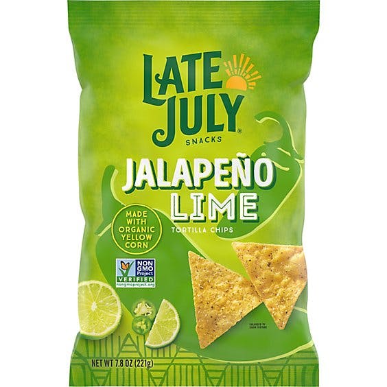 Is it Sesame Free? Late July Snacks Jalapeño Lime Tortilla Chips