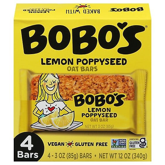 Is it Vegetarian? Bobo’s Lemon Poppyseed Oat Bars