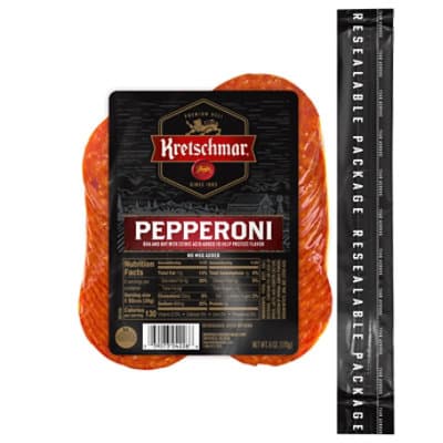 Kretschmar Classic Deli Pre-Sliced Pepperoni
