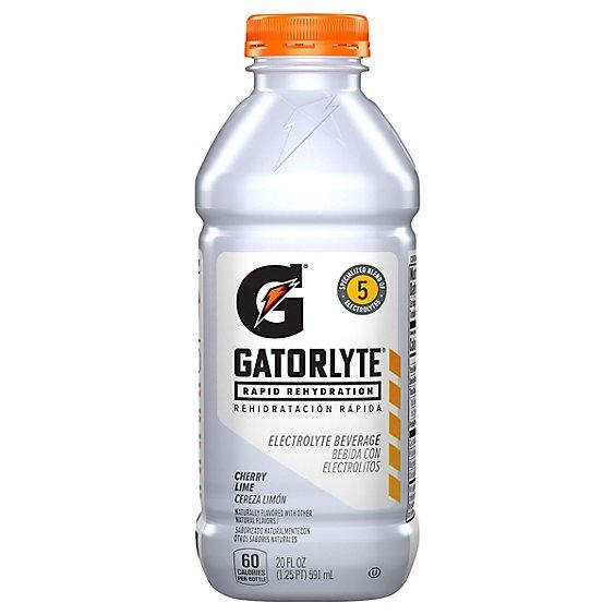 Is it Low FODMAP? Gatorade Gatorlyte Rapid Rehydration Cherry Lime Electrolyte Beverage