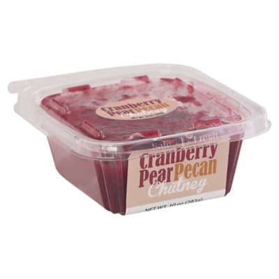 Cranberry Pear Pecan Chutney