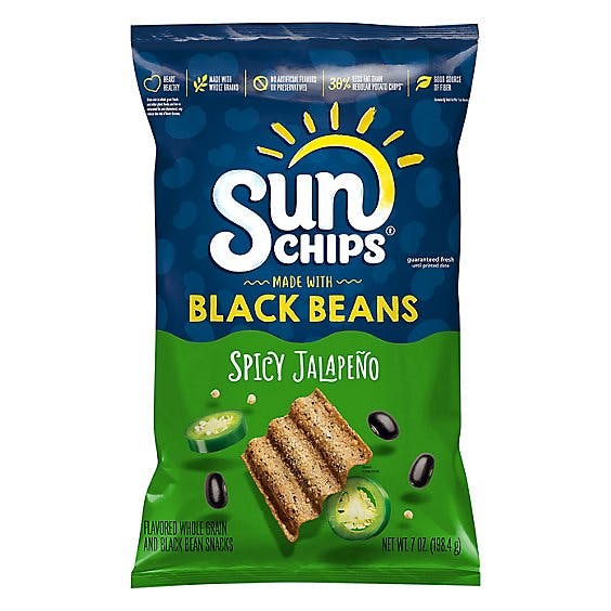Is it Soy Free? Sun Chips Made With Black Beans Spicy Jalapeño