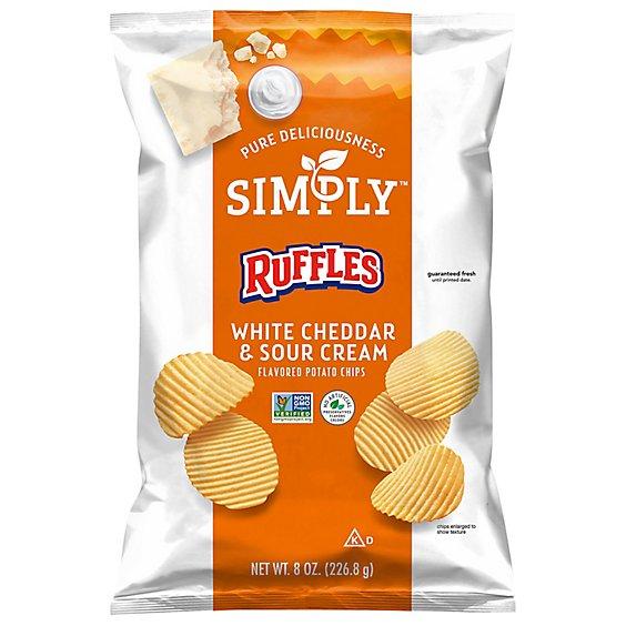 Is it Soy Free? Ruffles Simply White Cheddar & Sour Cream Flavored Potato Chips