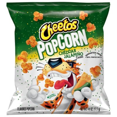 Cheetos Cheddar Jalapeno Popcorn