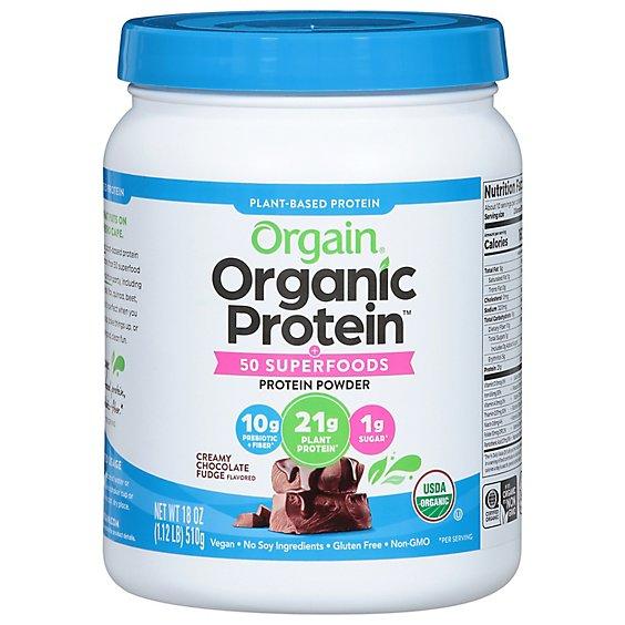 Is it Soy Free? Orgain Organic Protein Superfoods Powder Plant Based Creamy Chocolat