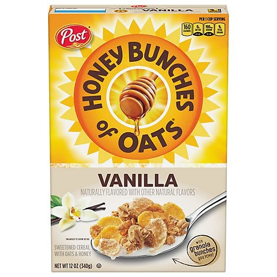 Is it Dairy Free? Post Honey Bunches Of Oats Vanilla