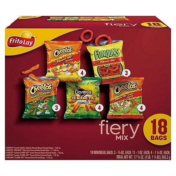 Is it Peanut Free? Frito Lay Variety Pack Fiery Mix