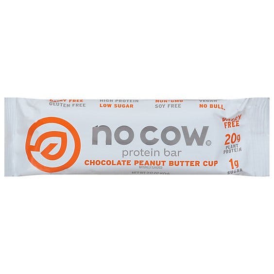 Is it Fish Free? No Cow Chocolate Peanut Butter Cup Protein Bar