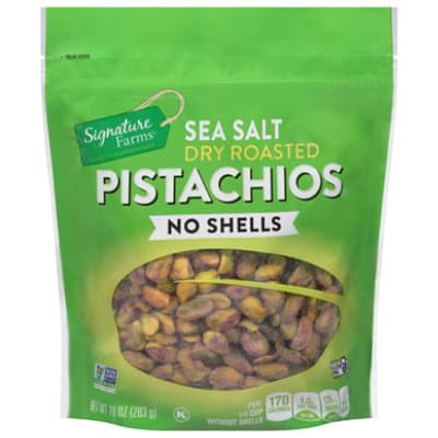 Signature Farms Sea Salt Dry Roasted Pistachios