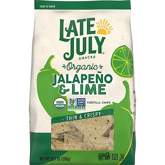Is it Vegan? Late July Restaurant Style Jalapeno & Lime Tortilla Chips