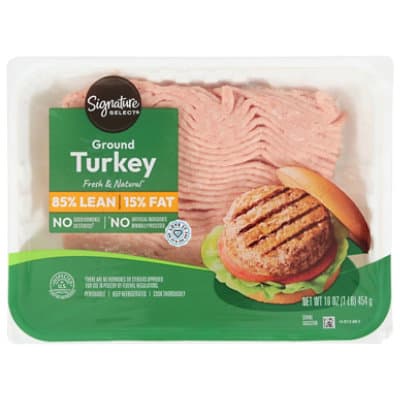 Signature Farms Turkey Ground 85% Ln 15% Fat