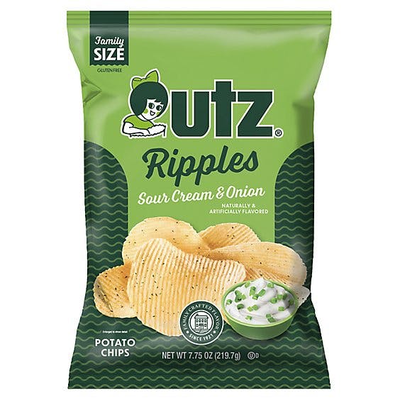 Is it Milk Free? Utz Ripples, Sour Cream & Onion Flavor