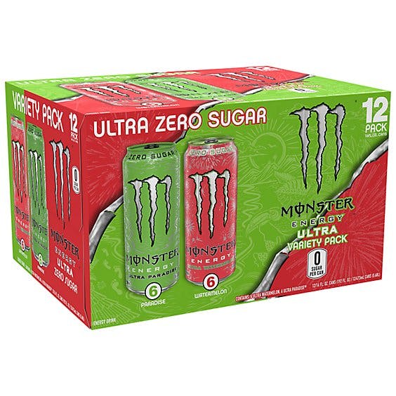 Is it Soy Free? Monster Energy Zero Ultra Variety Pack Watermelon And Paradise