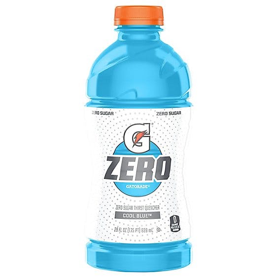 Is it Ginger Free? Gatorade Zero Cool Blue