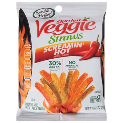 Sensible Portions Garden Vegetable Screaming Hot Chips