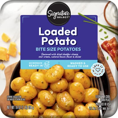 Signature Farms Potatoes Bite Size Loaded