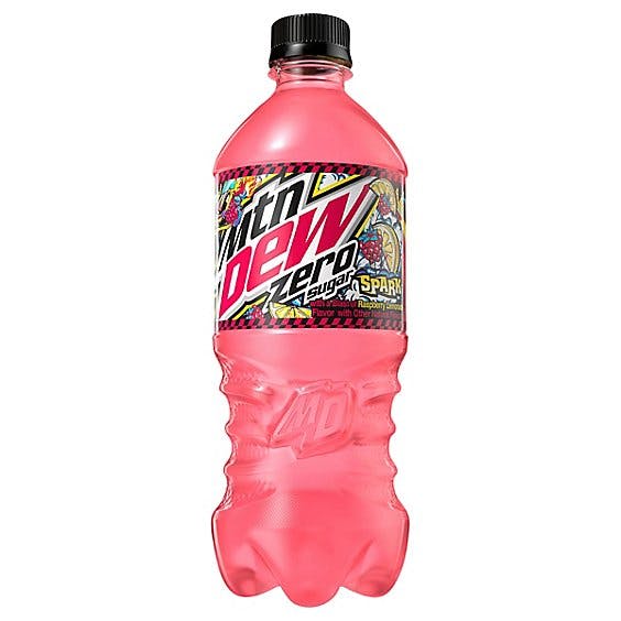 Is it Low FODMAP? Mtn Dew Zero Sugar Soda Spark Raspberry Lemonade