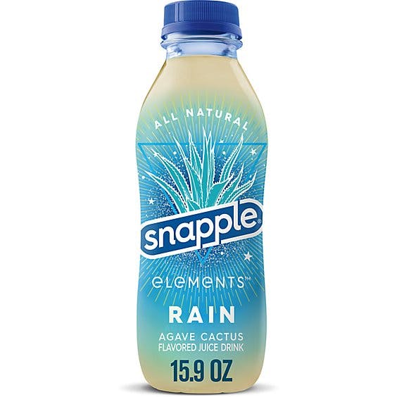 Is it Fish Free Snapple Elements Rain Agave Cactus Flavored Juice Drink