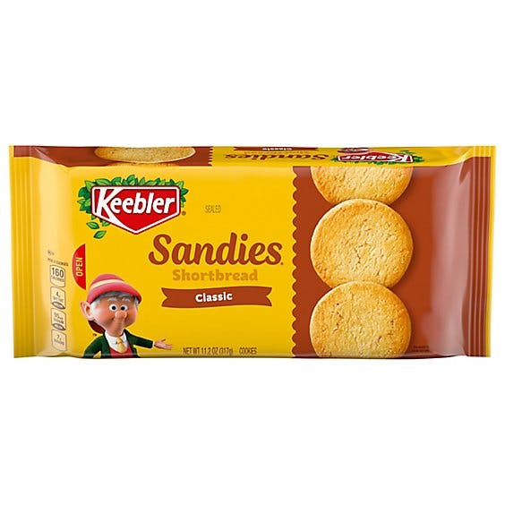 Is it Dairy Free? Keebler Sandies Classic Shortbread Cookies