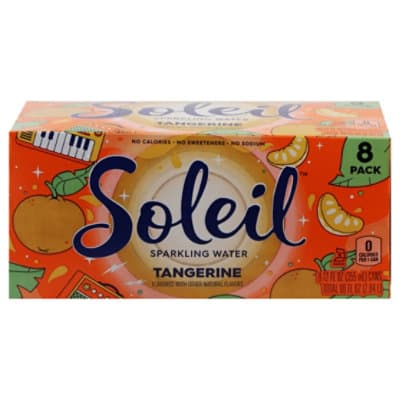 Soleil Sparkling Water Tangerine - 8