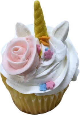 Single Serve Spring Unicorn Cupcake
