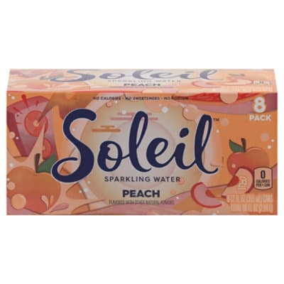 Soleil Sparkling Water Peach