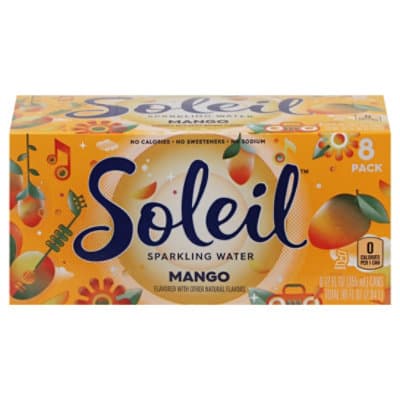 Soleil Sparkling Water Mango - 8