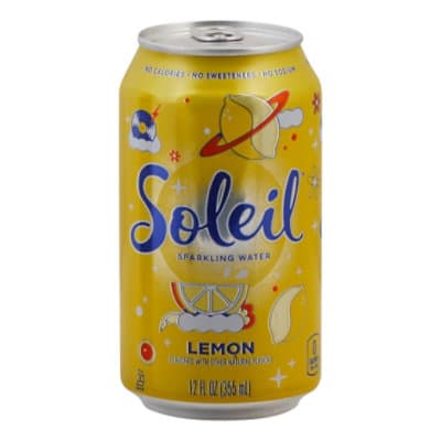 Signature Select Soleil Water Sparkling Lemon