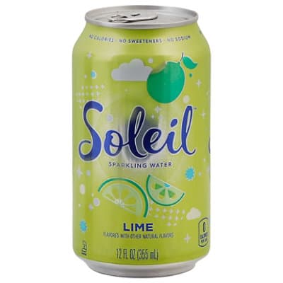 Signature Select Soleil Water Sparkling Lime