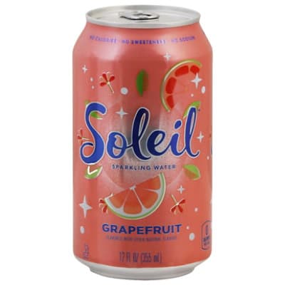 Signature Select Soleil Water Sparkling Grapefruit