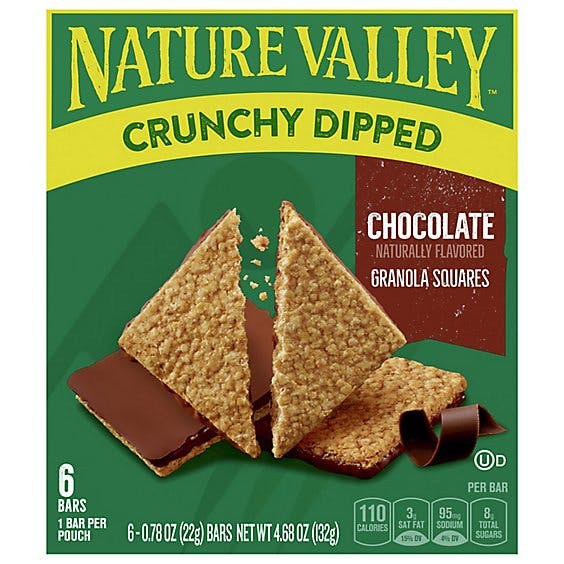 Nature Valley Crunchy Dipped Chocolate Granola Squares