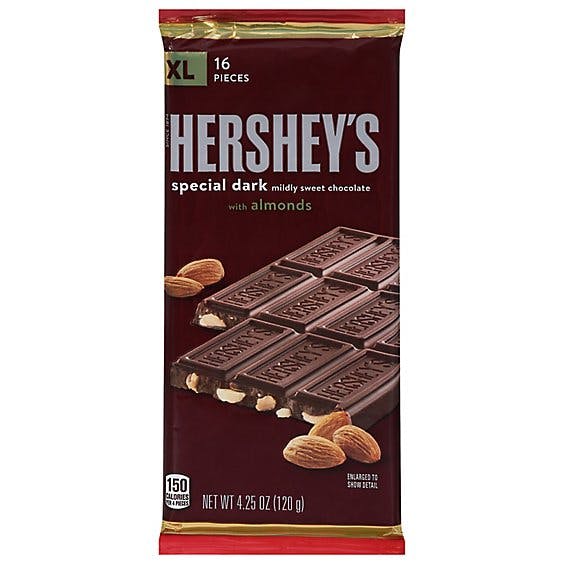 Is it Milk Free? Hershey's Special Dark Mildly Sweet Chocolate With Almonds