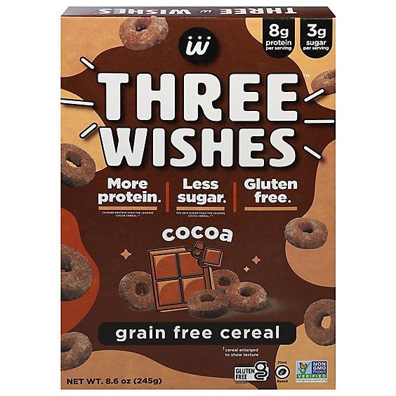 Is it Alpha Gal Friendly? Three Wishes Grain Free Cereal, Cocoa