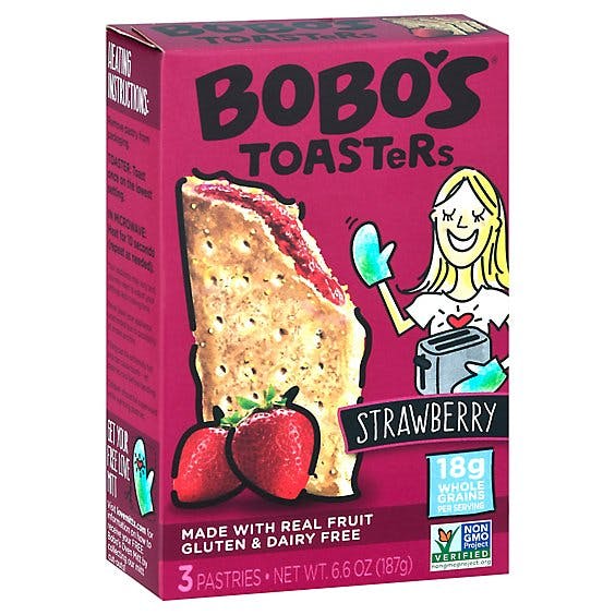 Is it Gluten Free? Bobo's Toasters Strawberry Pastries