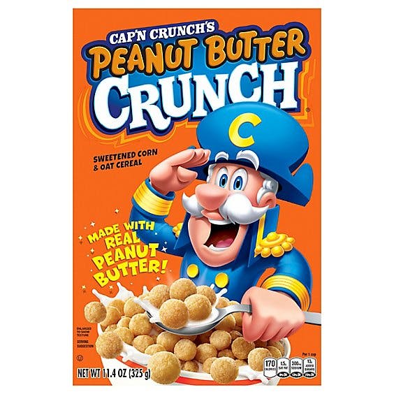 Capn Crunchs Sweetened Peanut Butter Cru
