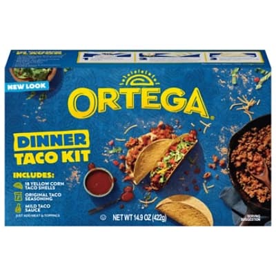Ortega Yellow Corn Taco Dinner Kit