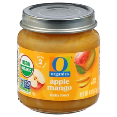 O Organics Baby Food Apple Mango