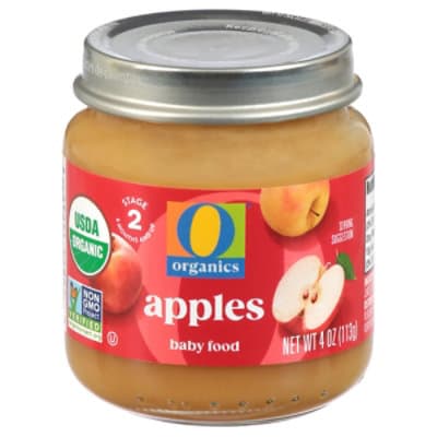 O Organics Baby Food Apples