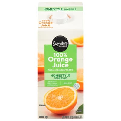 Signature Select 100% Homestyle Orange Juice