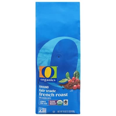 O Organics French Roast Ground Coffee