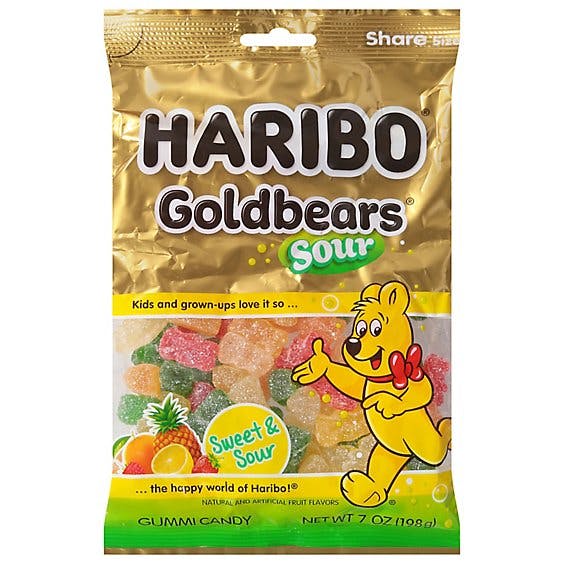 Is it Low FODMAP? Haribo Sour Goldbears