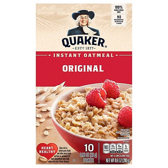 Is it Soy Free? Quaker Original Instant Oatmeal